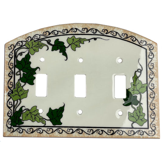Ivy Single Covers Plates 3 Toggle Wallplate
