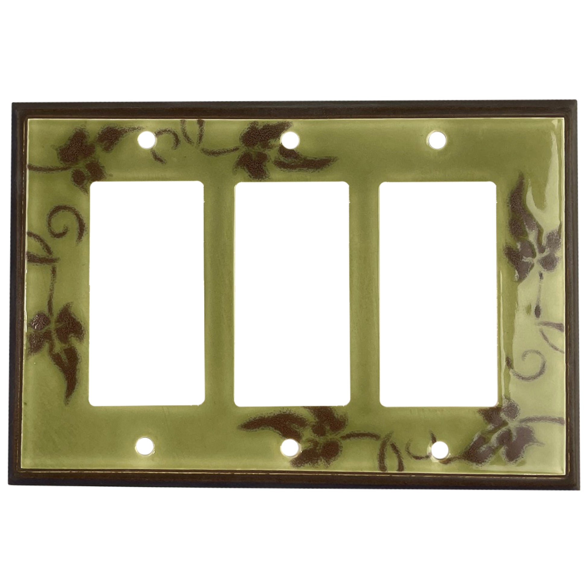 FL045 Cover Plates 3 Rocker Wallplate