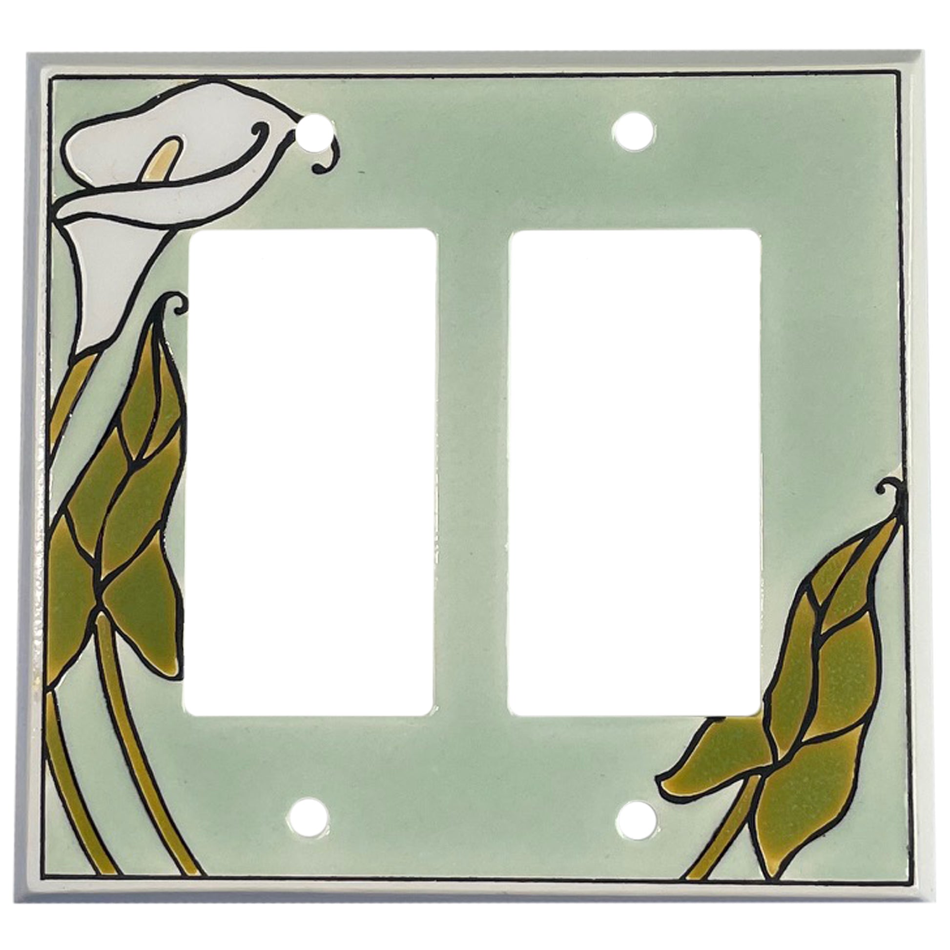 Cally Lilly Single Covers Plates 2 Rocker Wallplate