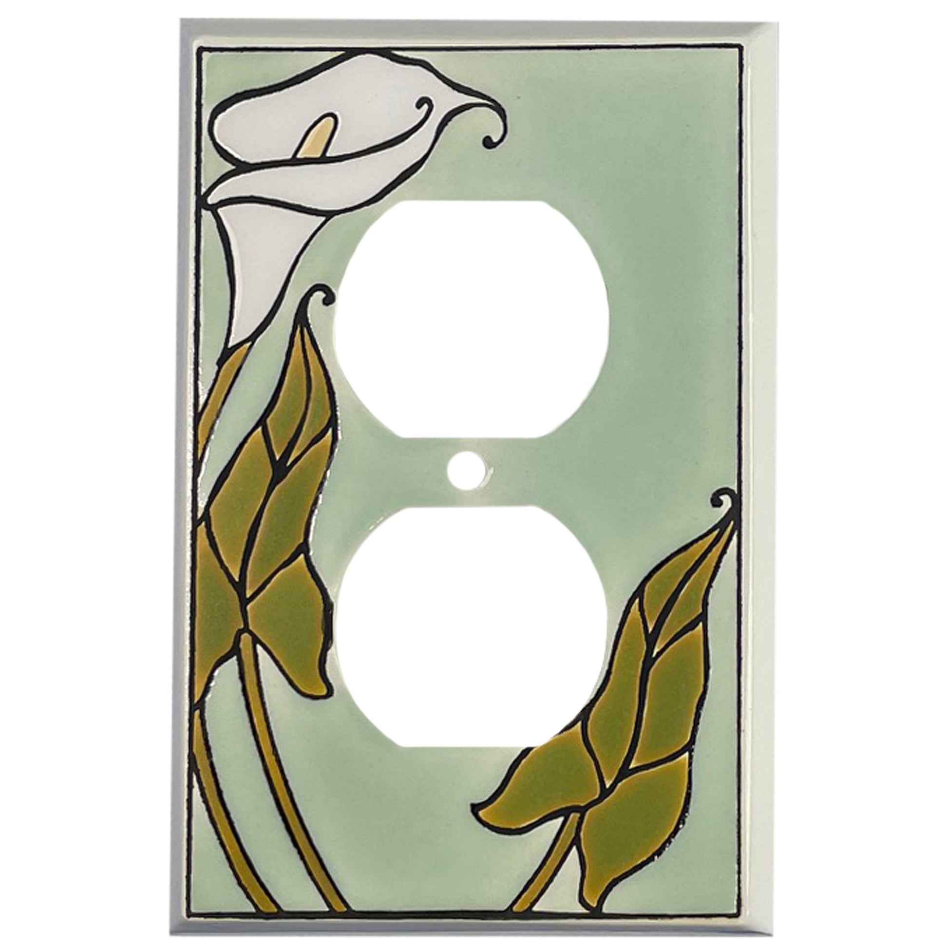 Cally Lilly Single Covers Plates Duplex Outlet Wallplate