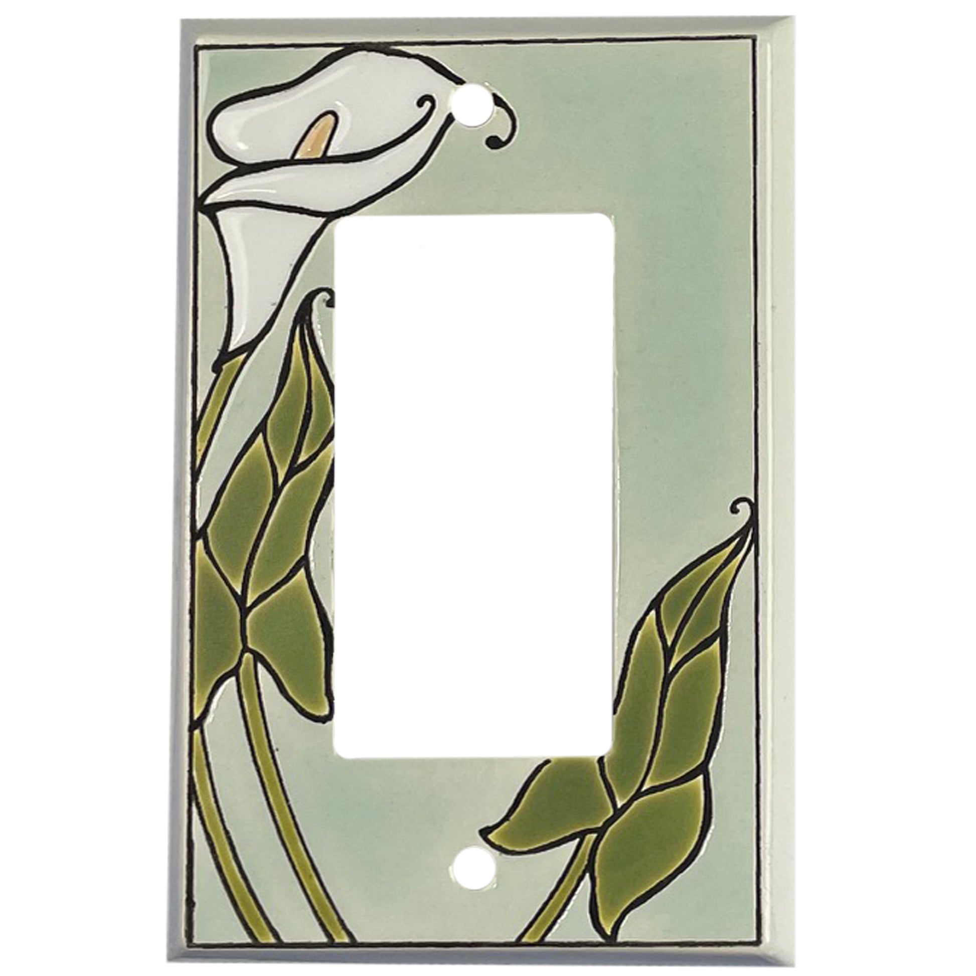 Cally Lilly Single Covers Plates Rocker Wallplate