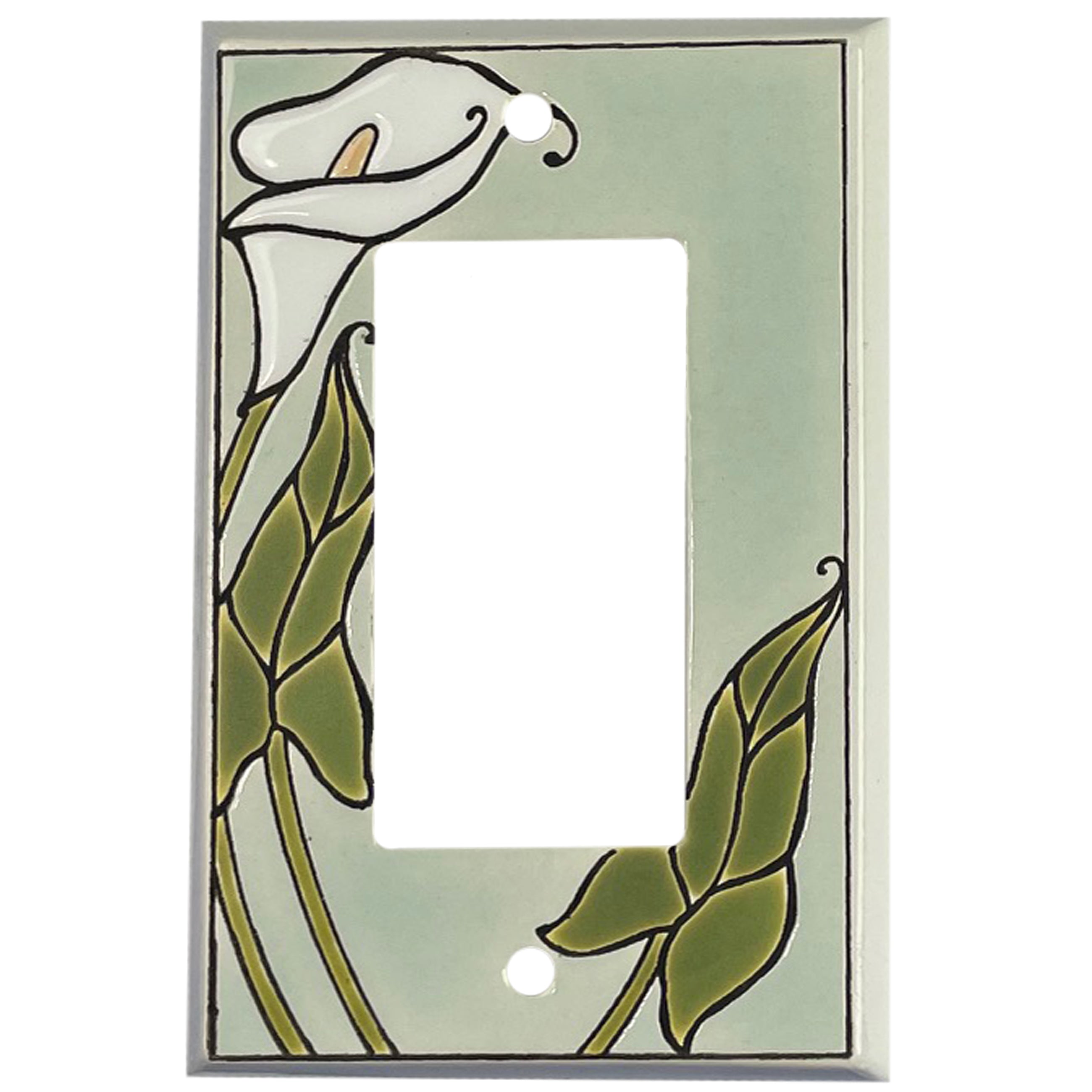 Cally Lilly Single Covers Plates Rocker Wallplate