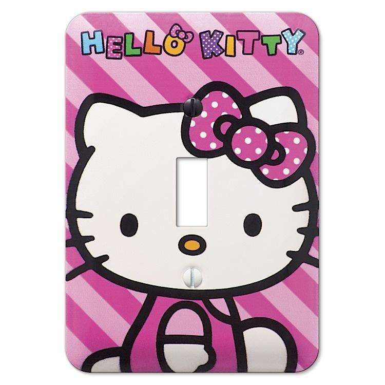Hello Kitty Single Toggle - Wallplatesonline.com