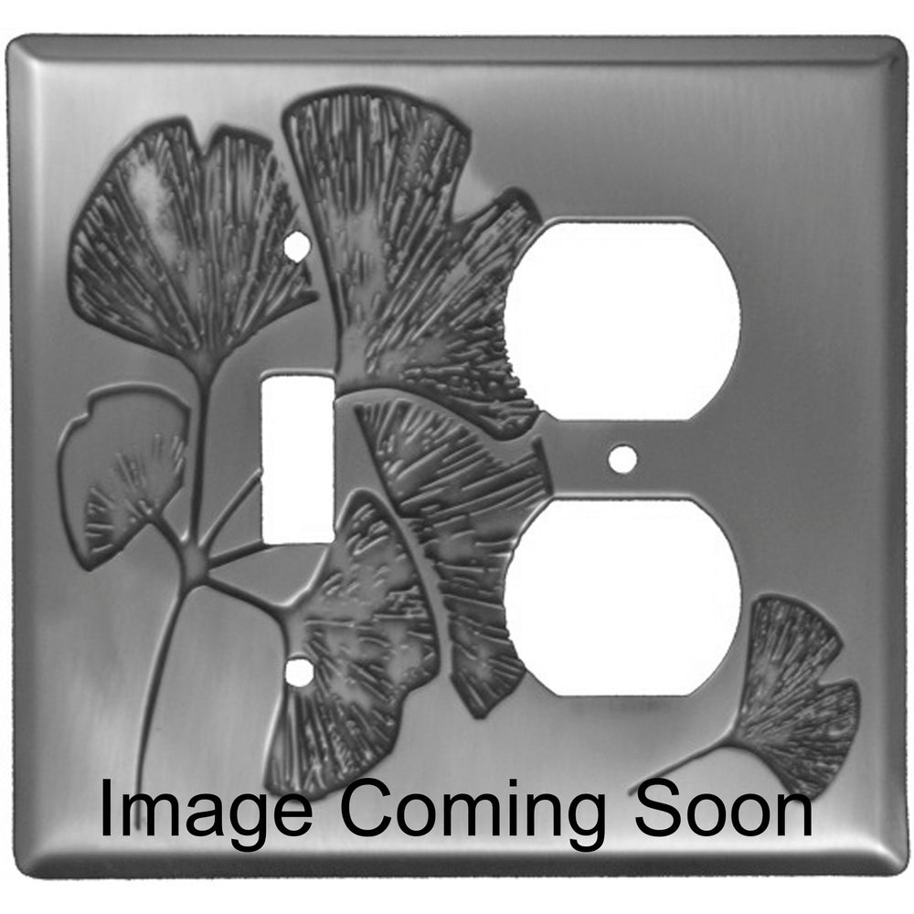Ginkgo Oil Rubbed Copper Toggle / Duplex Switchplate