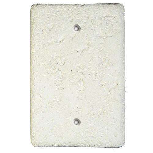 Linen Stone Blank Switchplate - Wallplatesonline.com