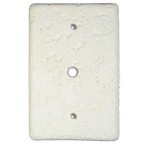 Linen Stone Cable Switchplate - Wallplatesonline.com