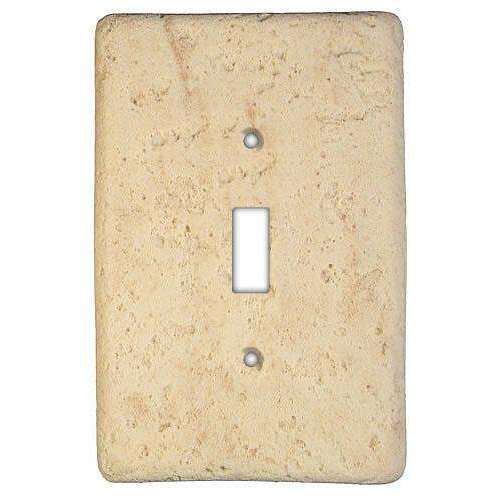 Mocha Stone Cover Plates - Wallplatesonline.com