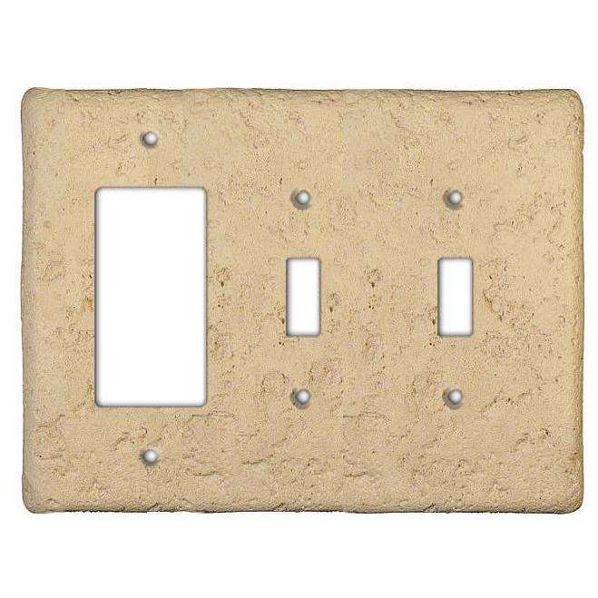 Noce Stone 2 Toggle / Rocker Switchplate - Wallplatesonline.com