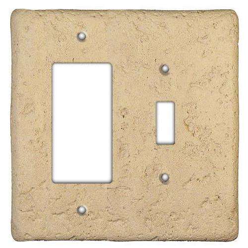 Stonique Noce Stone Toggle / Rocker Switchplate