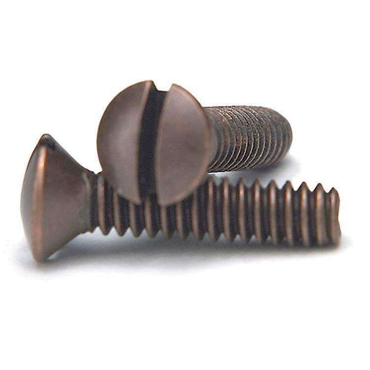 Aged Bronze 3/4 Inch Wallplate Screws 10PK
