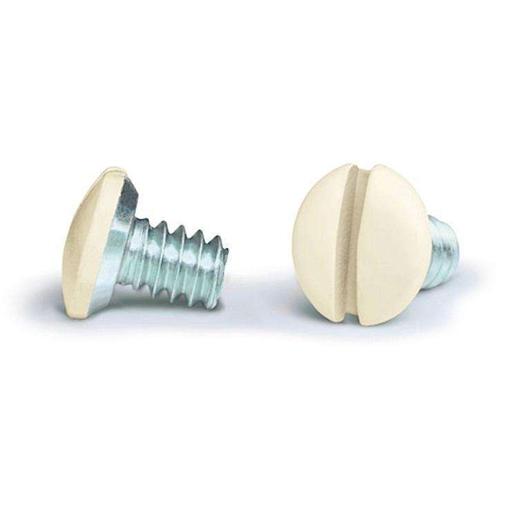 Almond 1/4 Inch Wallplate Screws 10PK - Wallplatesonline.com