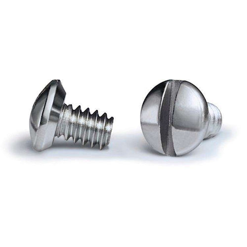 Chrome 1/4 Inch Wallplate Screws 10PK - Wallplatesonline.com