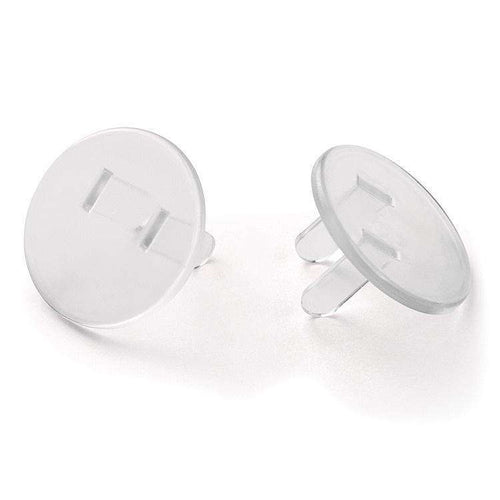 Safety Caps Clear 8 pk - Wallplatesonline.com