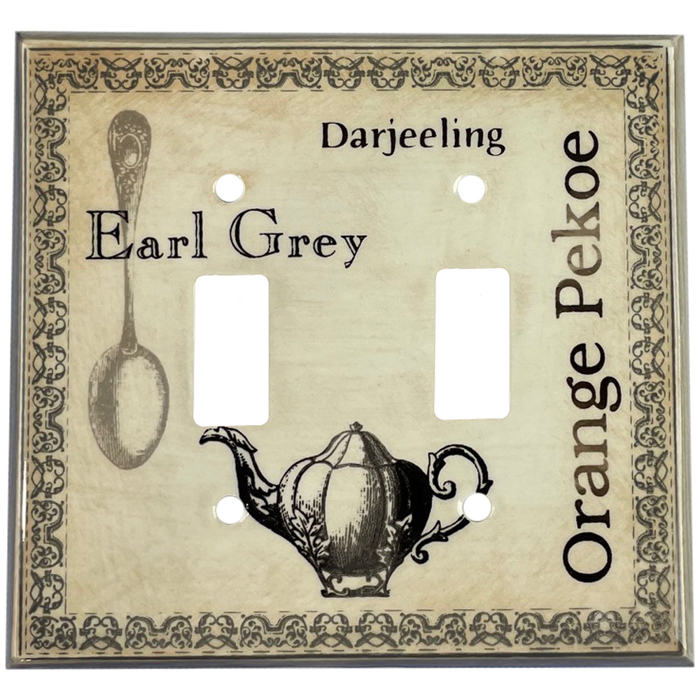 Tea Cover Plates 2 Toggle Wallplate