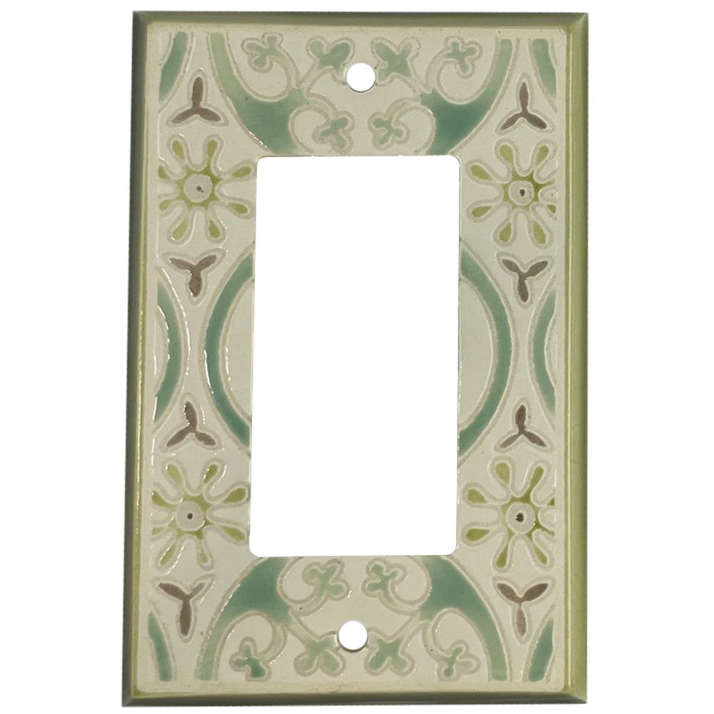 Crochet - Blue Cover Plates Rocker Wallplate