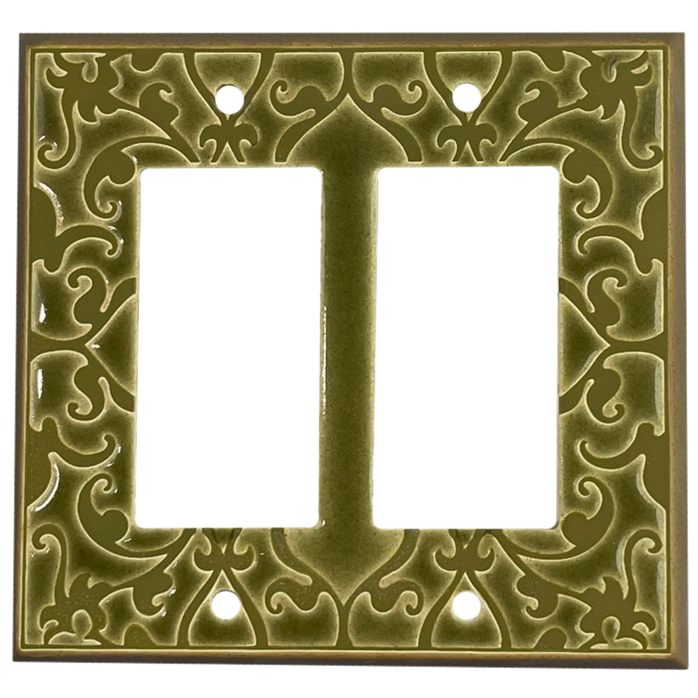 Jacquard Cover Plates 2 Rocker Wallplate