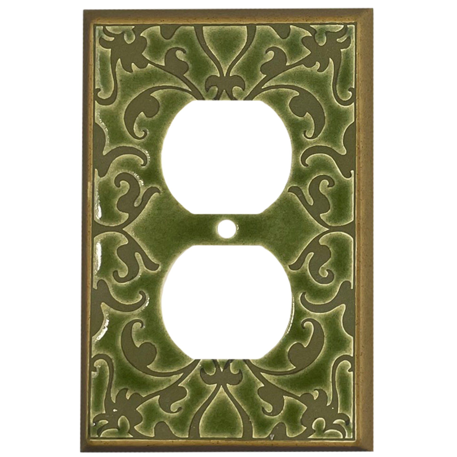 Jacquard Cover Plates Duplex Outlet Wallplate