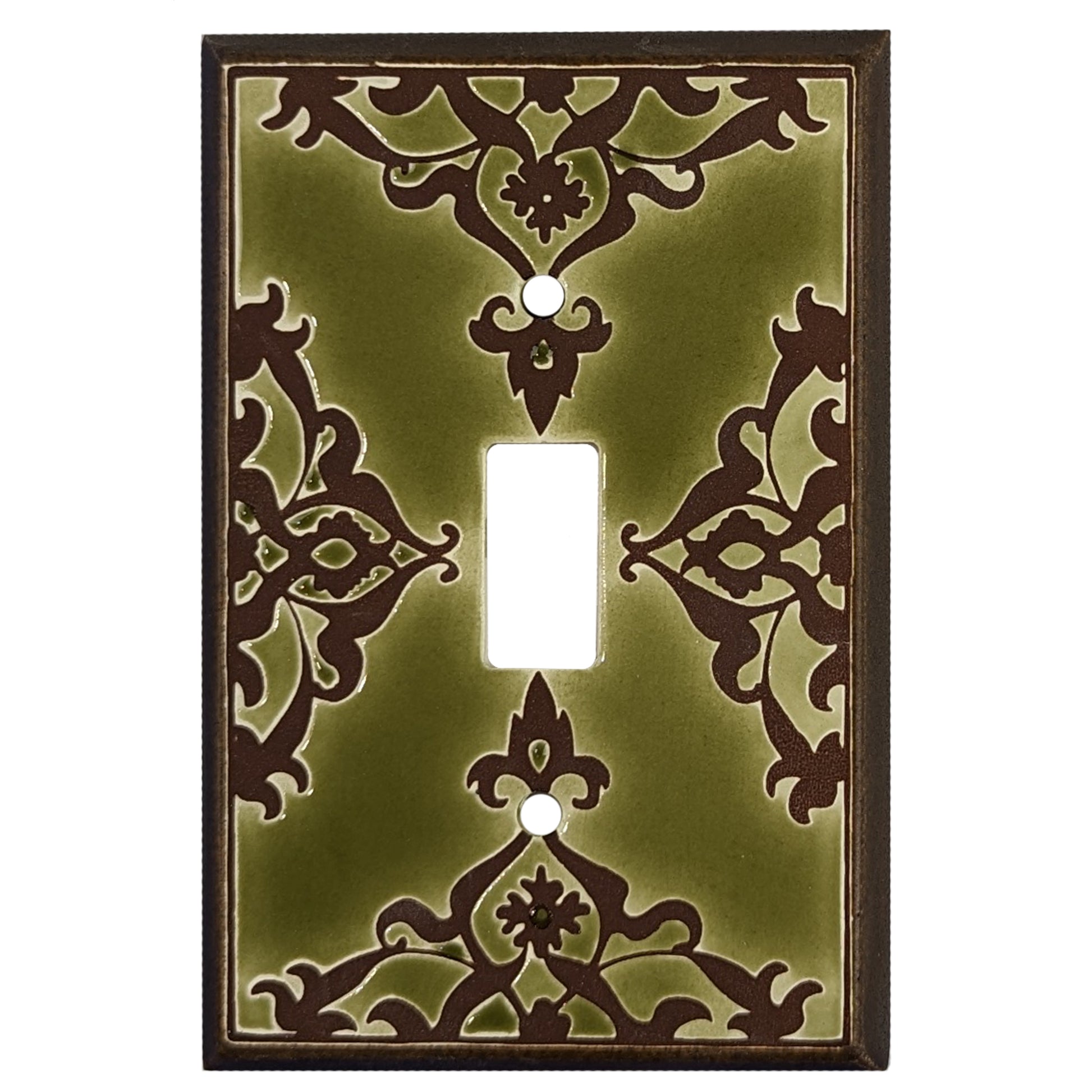 Lace - Avocado Cover Plates Cover Plates