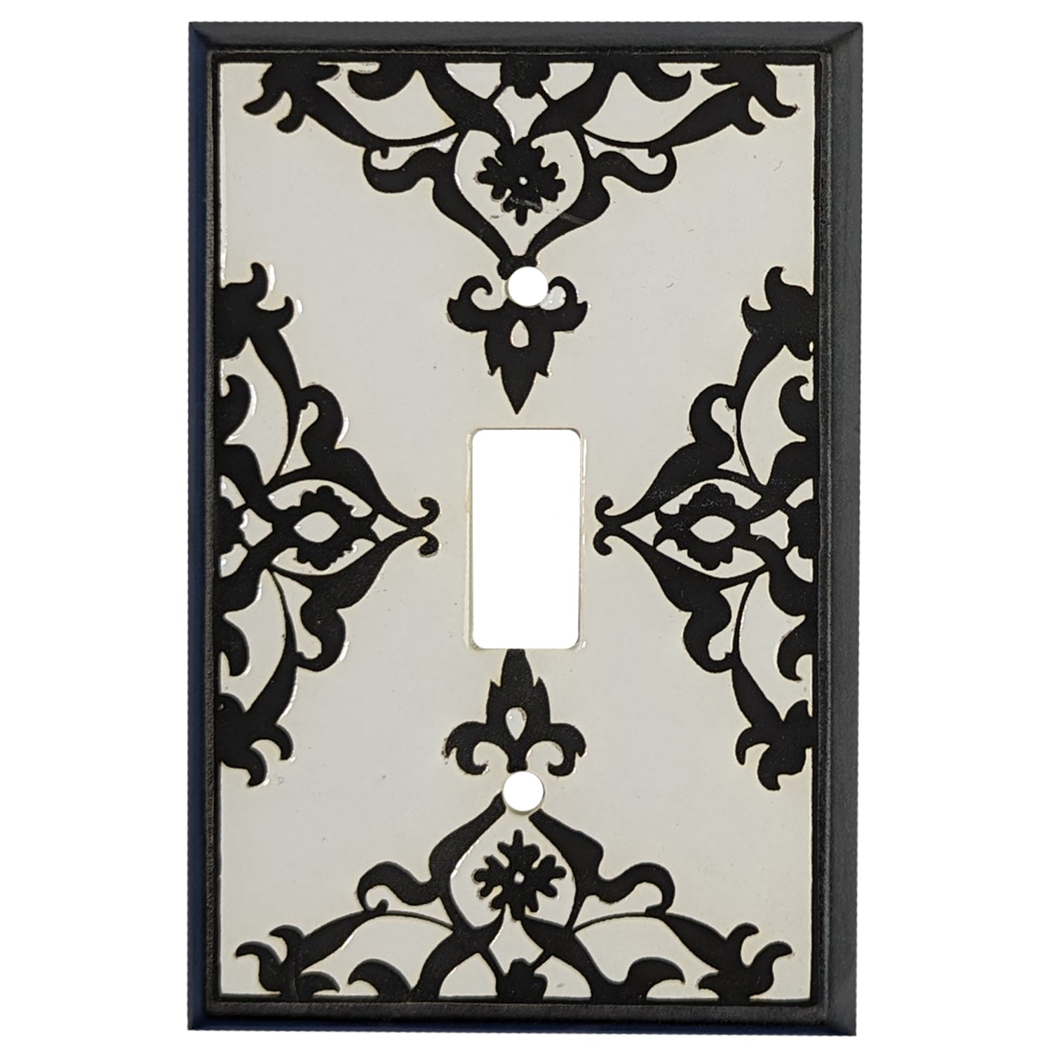 Lace - Black and White Cover Plates Cover Plates