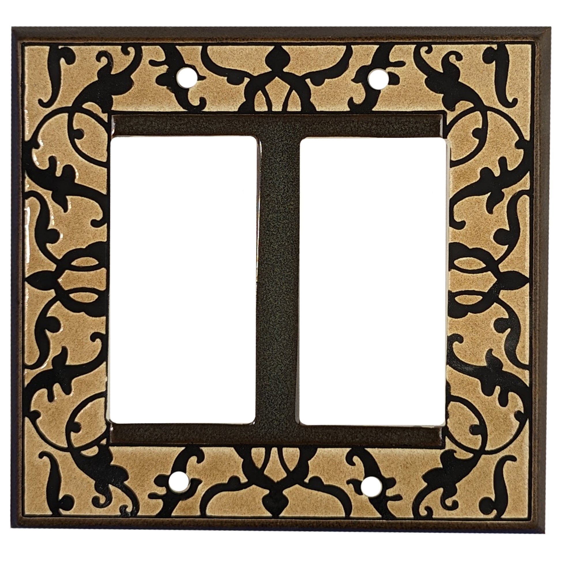 Harlequin Cover Plates 2 Rocker Wallplate