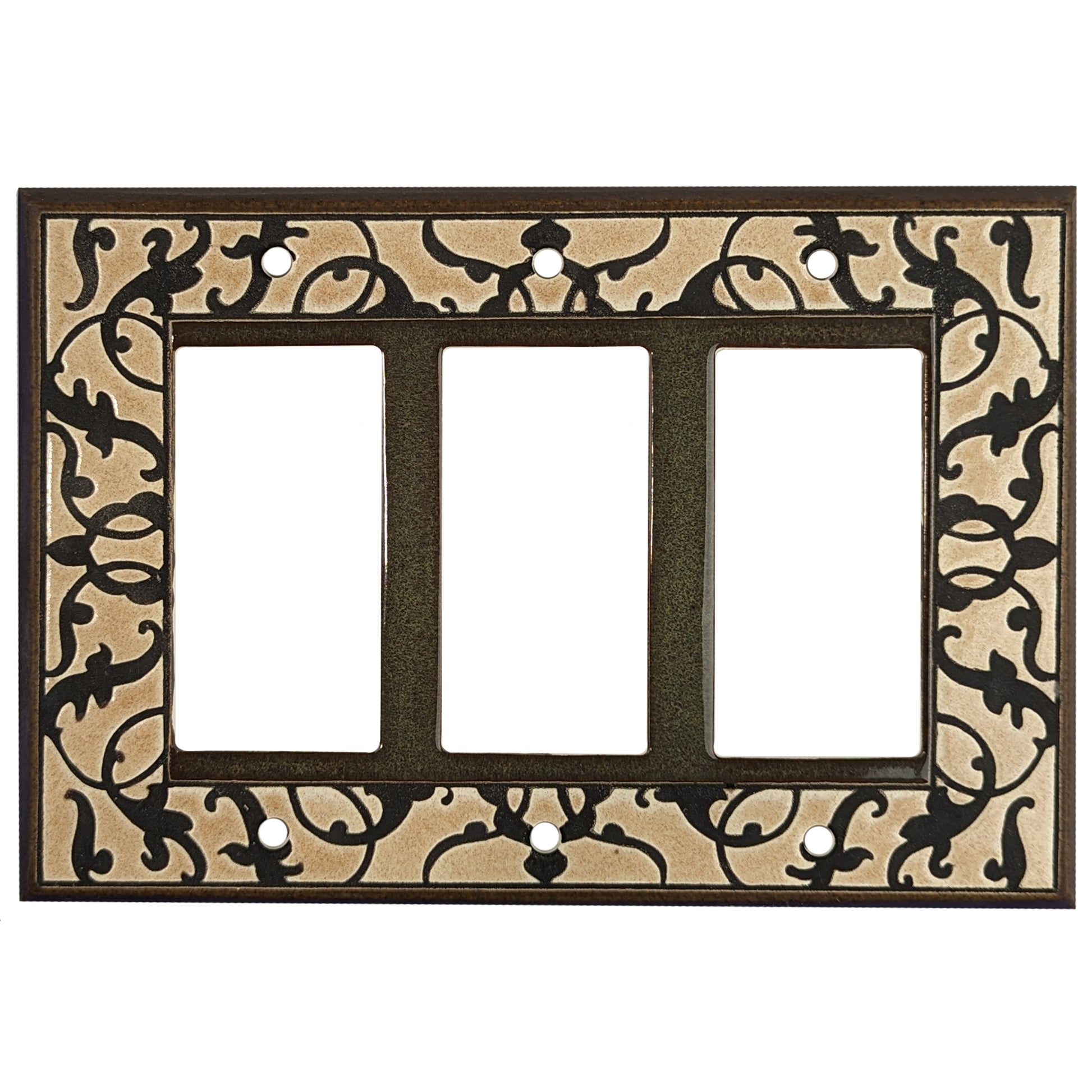 Harlequin Cover Plates 3 Rocker Wallplate