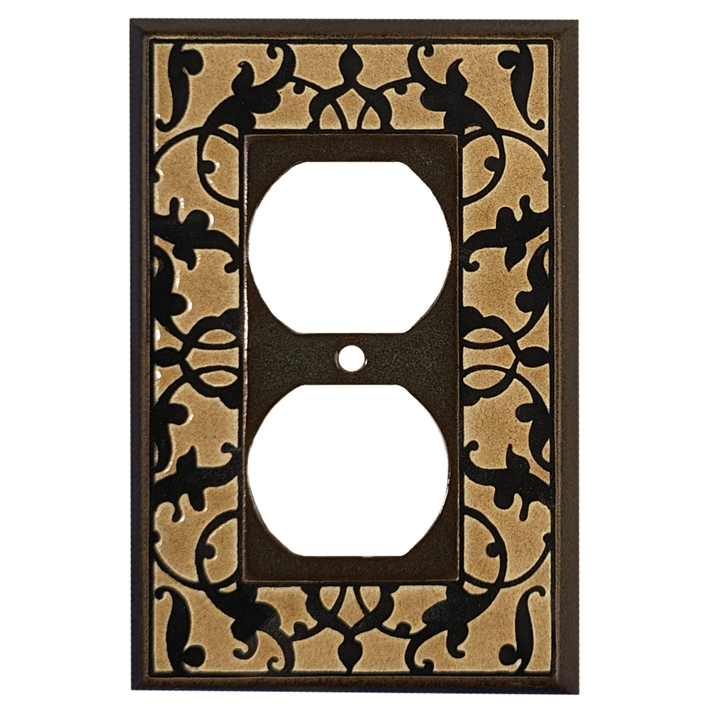 Harlequin Cover Plates Duplex Outlet Wallplate