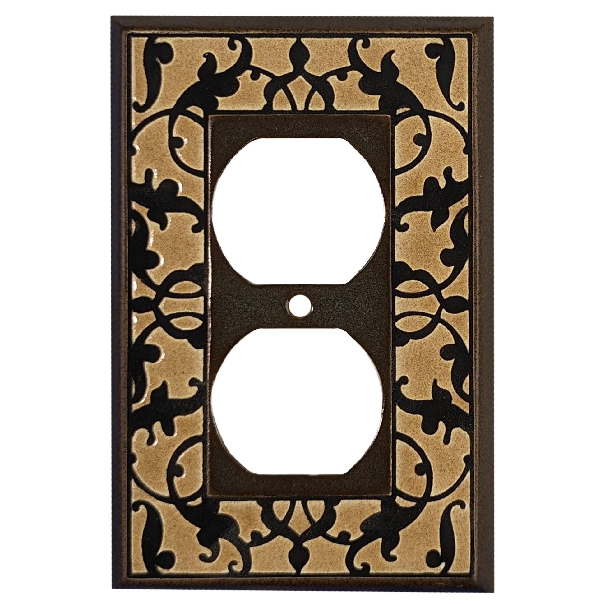 Harlequin Cover Plates Duplex Outlet Wallplate