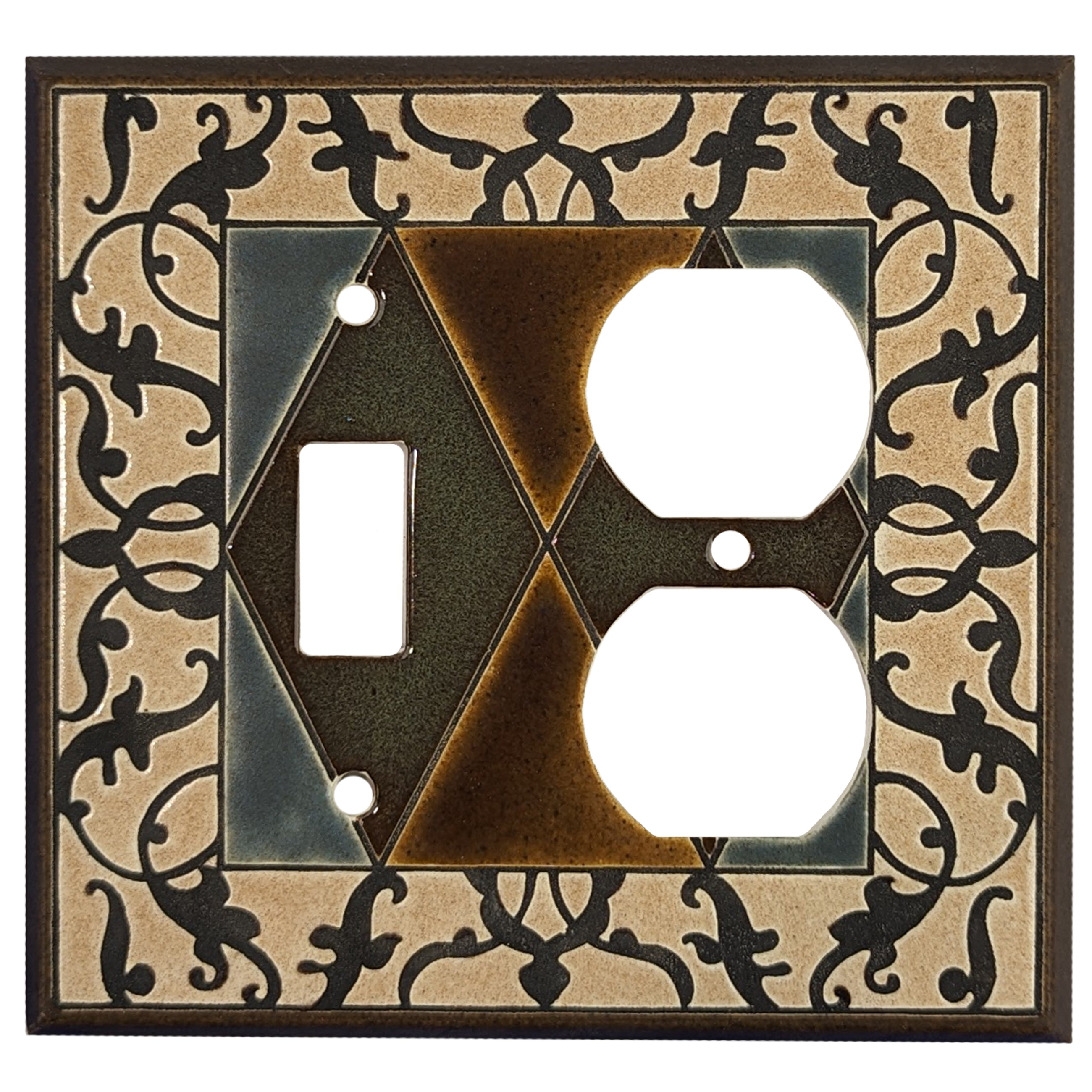 Harlequin Cover Plates Toggle / Duplex Wallplate