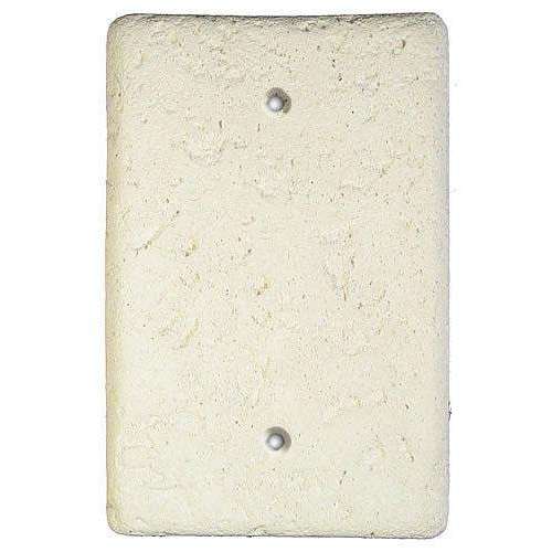 Stonique Biscuit Stone Blank Switchplate