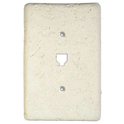 Stonique Biscuit Stone Phone Switchplate