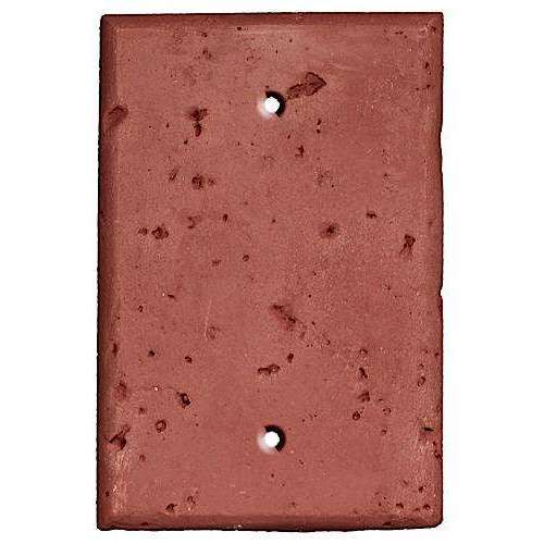 Brick Stone Single Blank Cover Plate