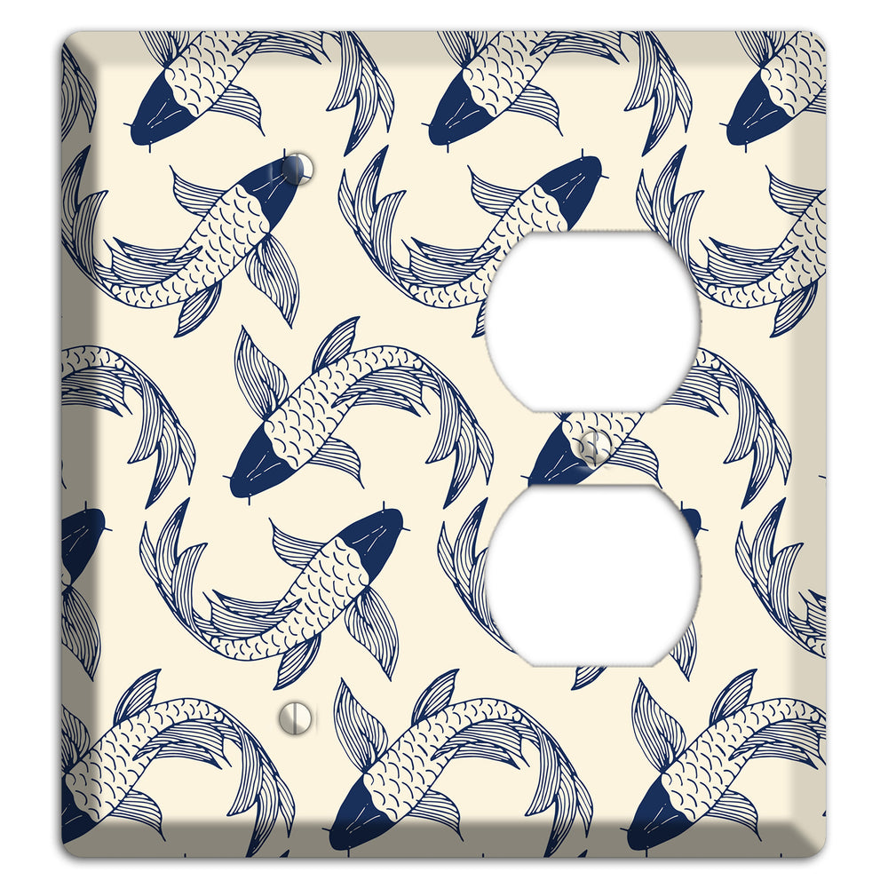 Koi Pond 2 Blank / Duplex Wallplate