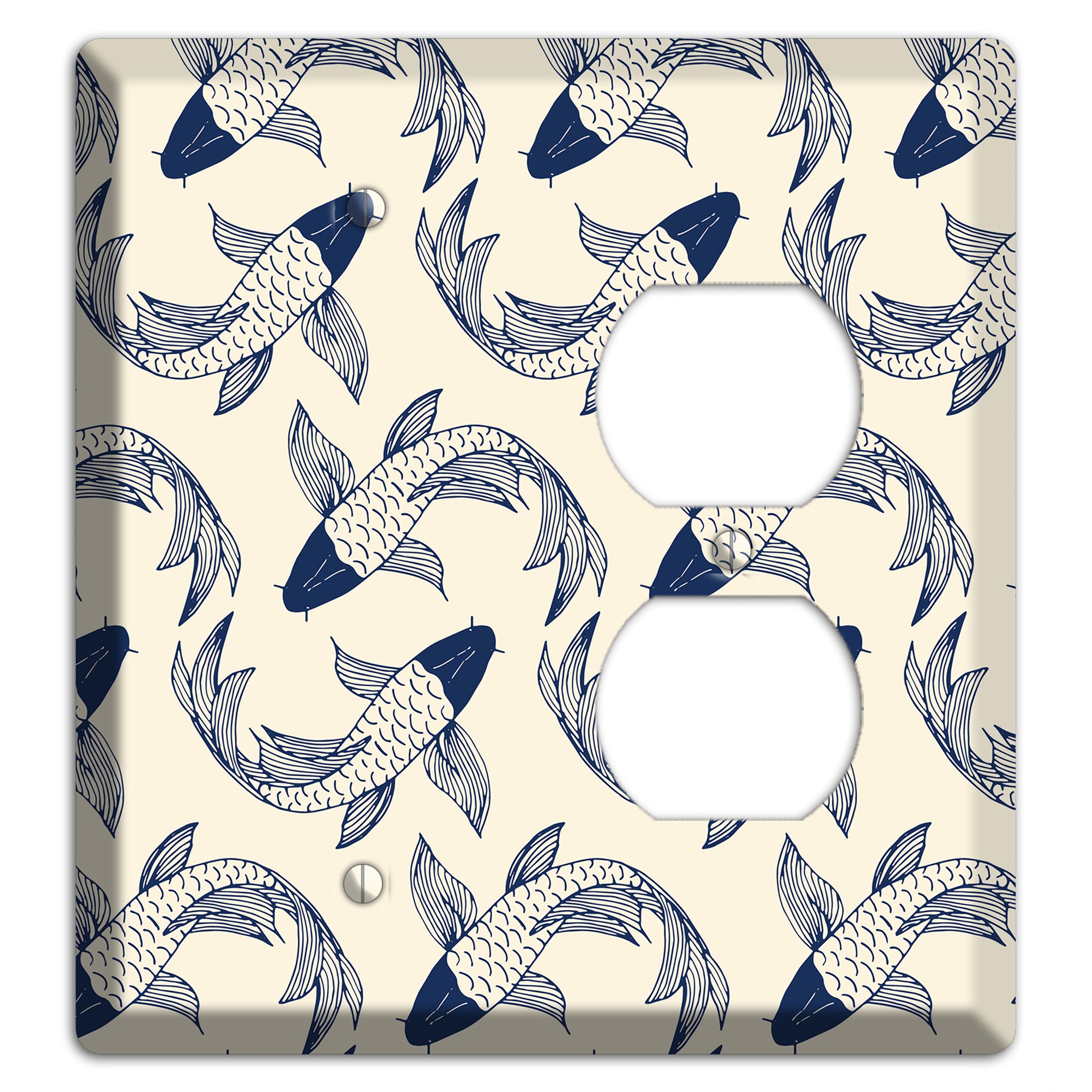 Koi Pond 2 Blank / Duplex Wallplate