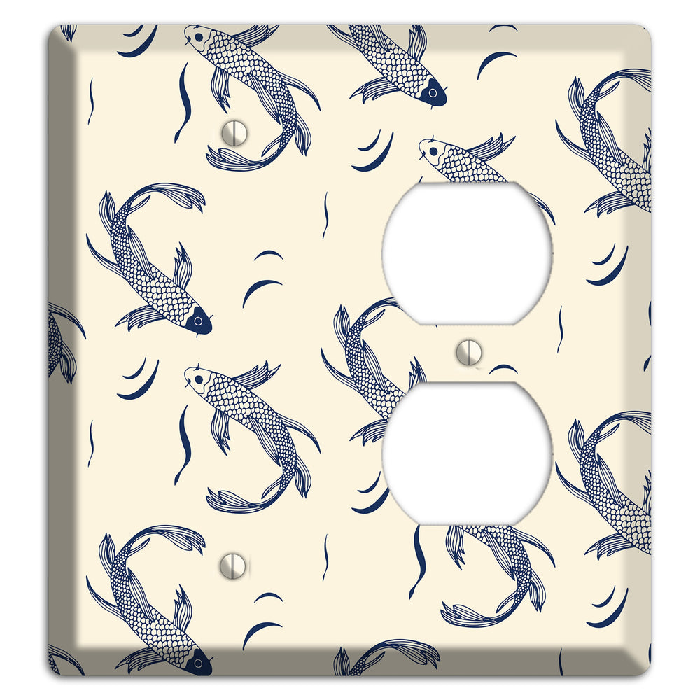 Koi Pond 1 Blank / Duplex Wallplate