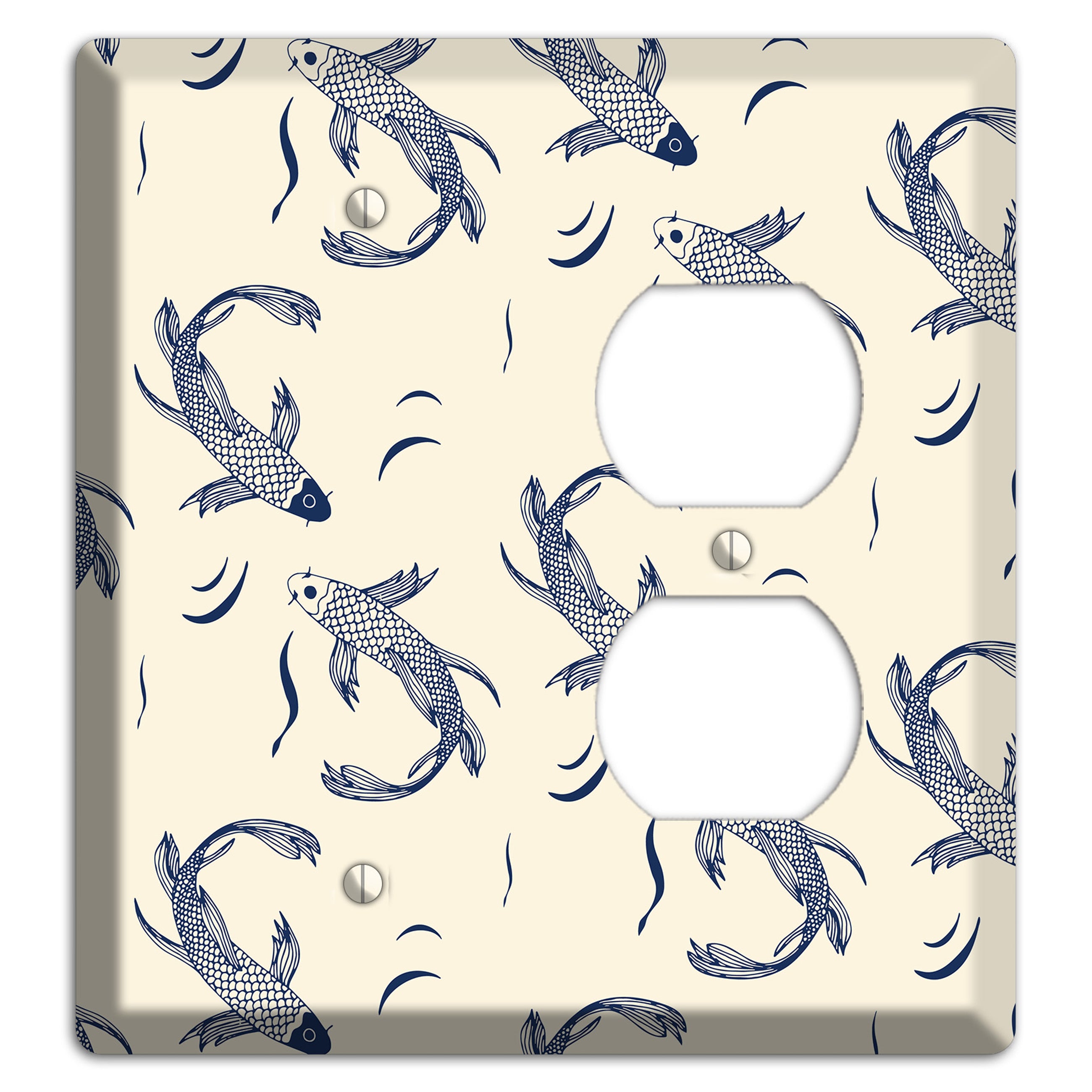 Koi Pond 1 Blank / Duplex Wallplate