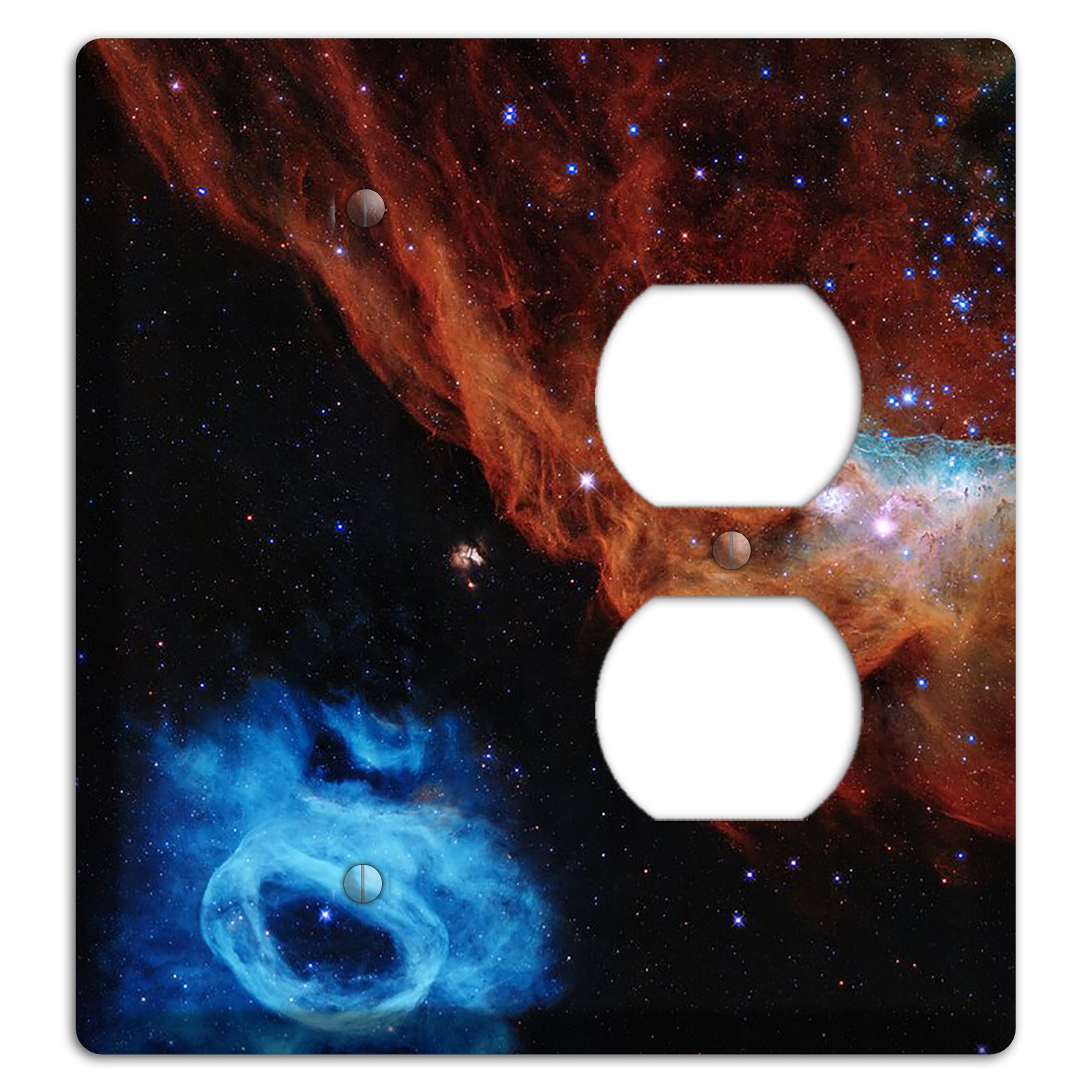 Tapestry of Blazing Starbirth Blank / Duplex Wallplate