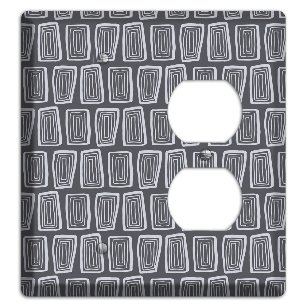 Abstract 1 Blank / Duplex Wallplate