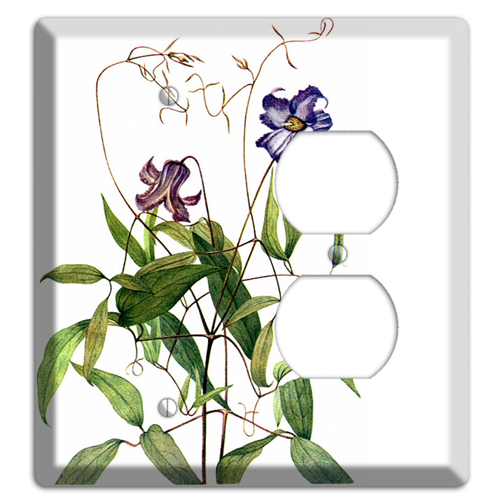 Clematis Crispa Blank / Duplex Wallplate