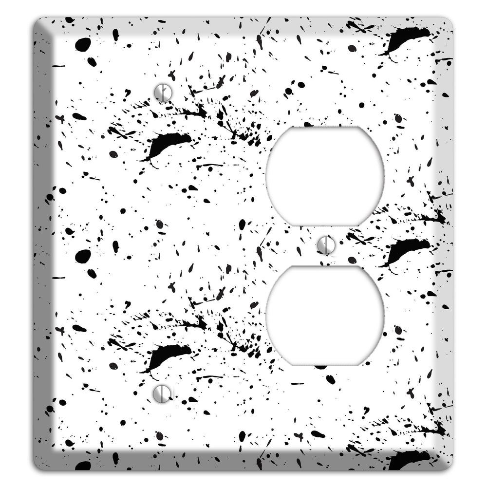 Ink Splash 5 Blank / Duplex Wallplate