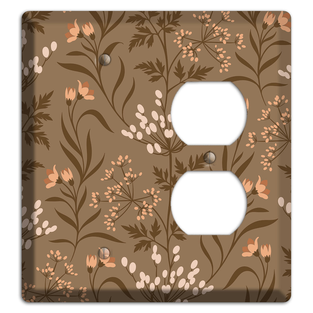 Fall Floral 2 Blank / Duplex Wallplate