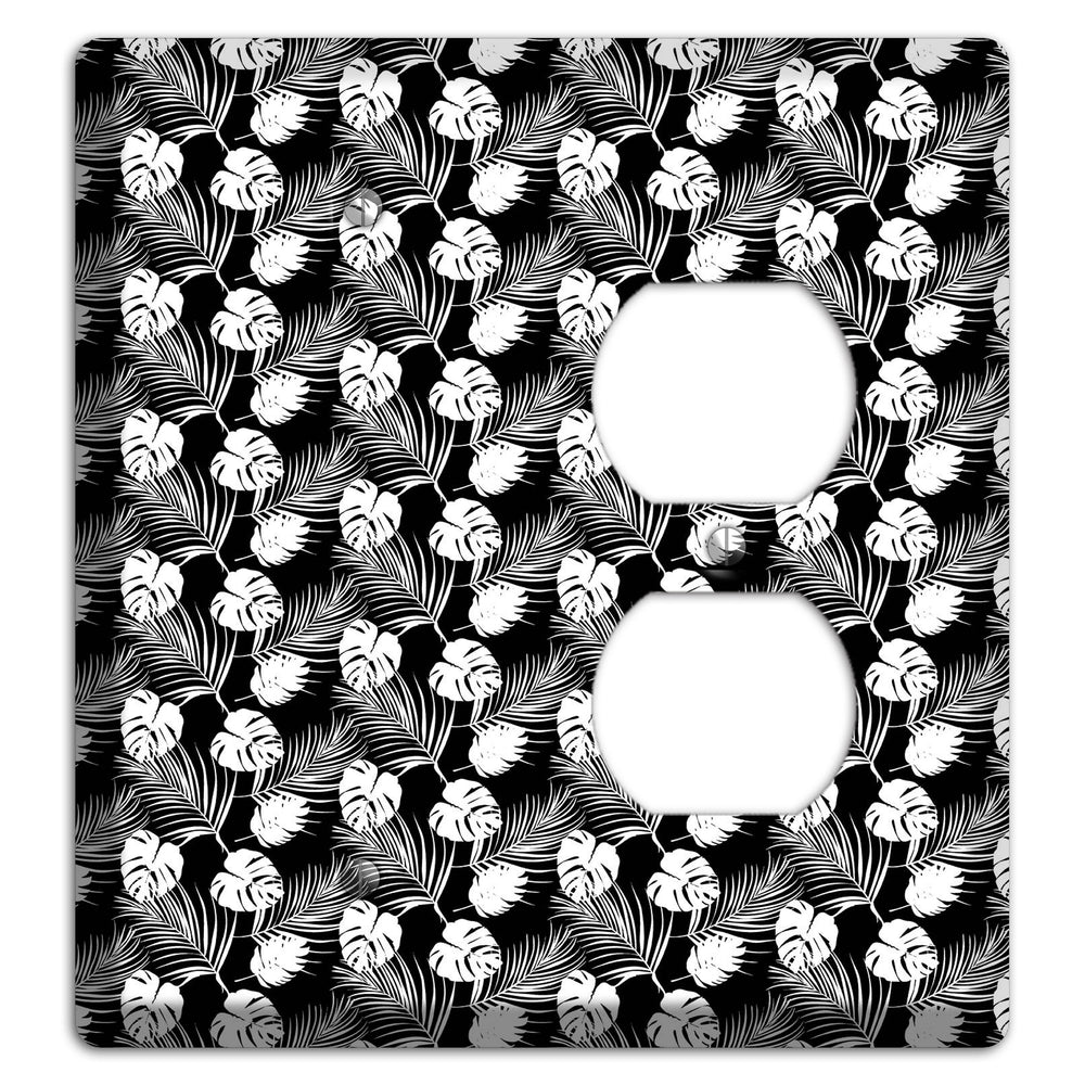 Leaves Style J Blank / Duplex Wallplate