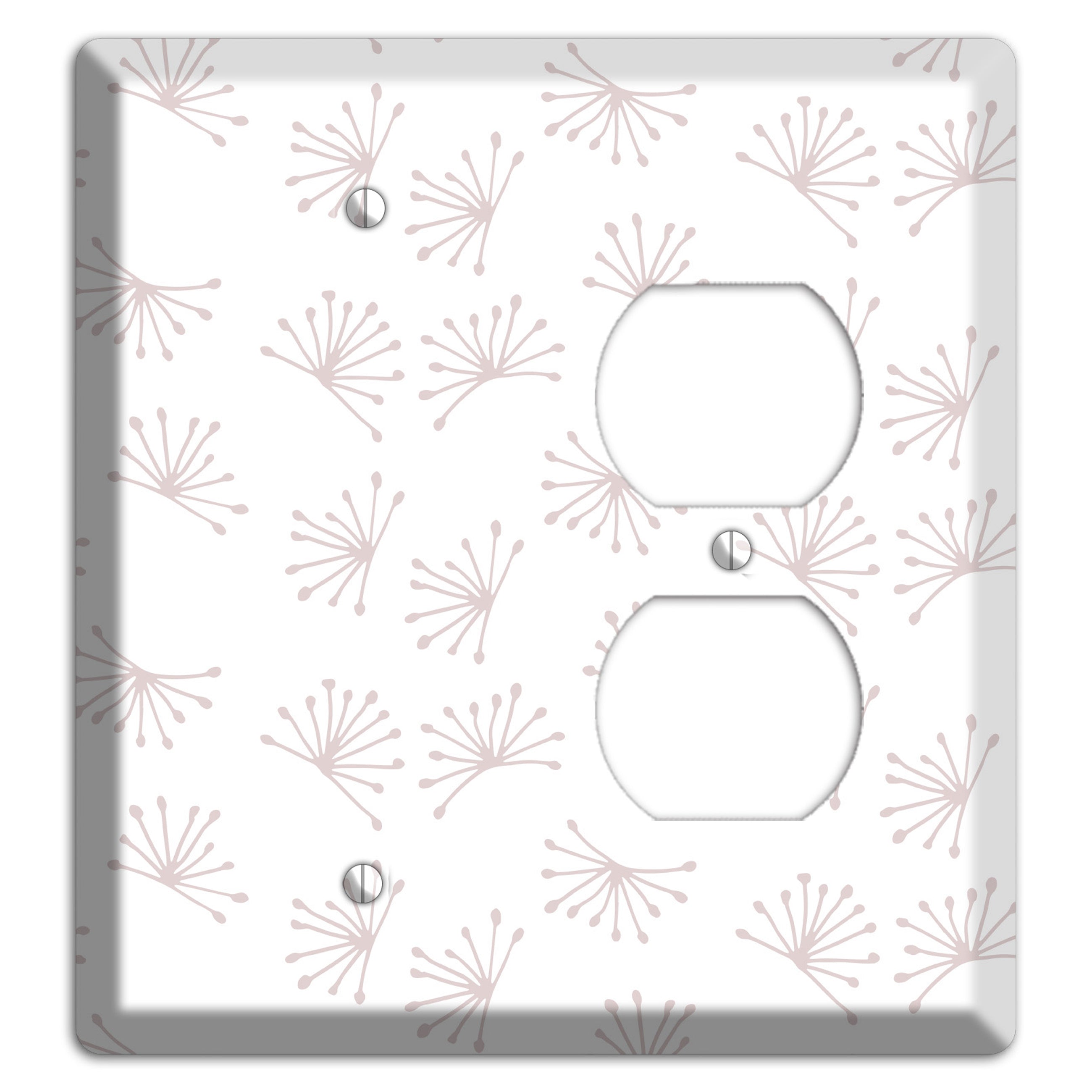 Abstract 2 Blank / Duplex Wallplate