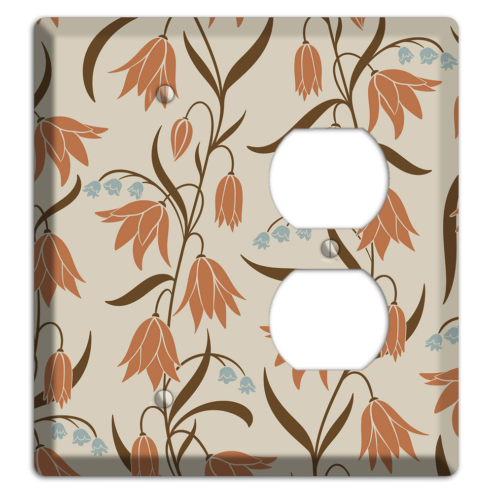 Spring Floral 1 Blank / Duplex Wallplate