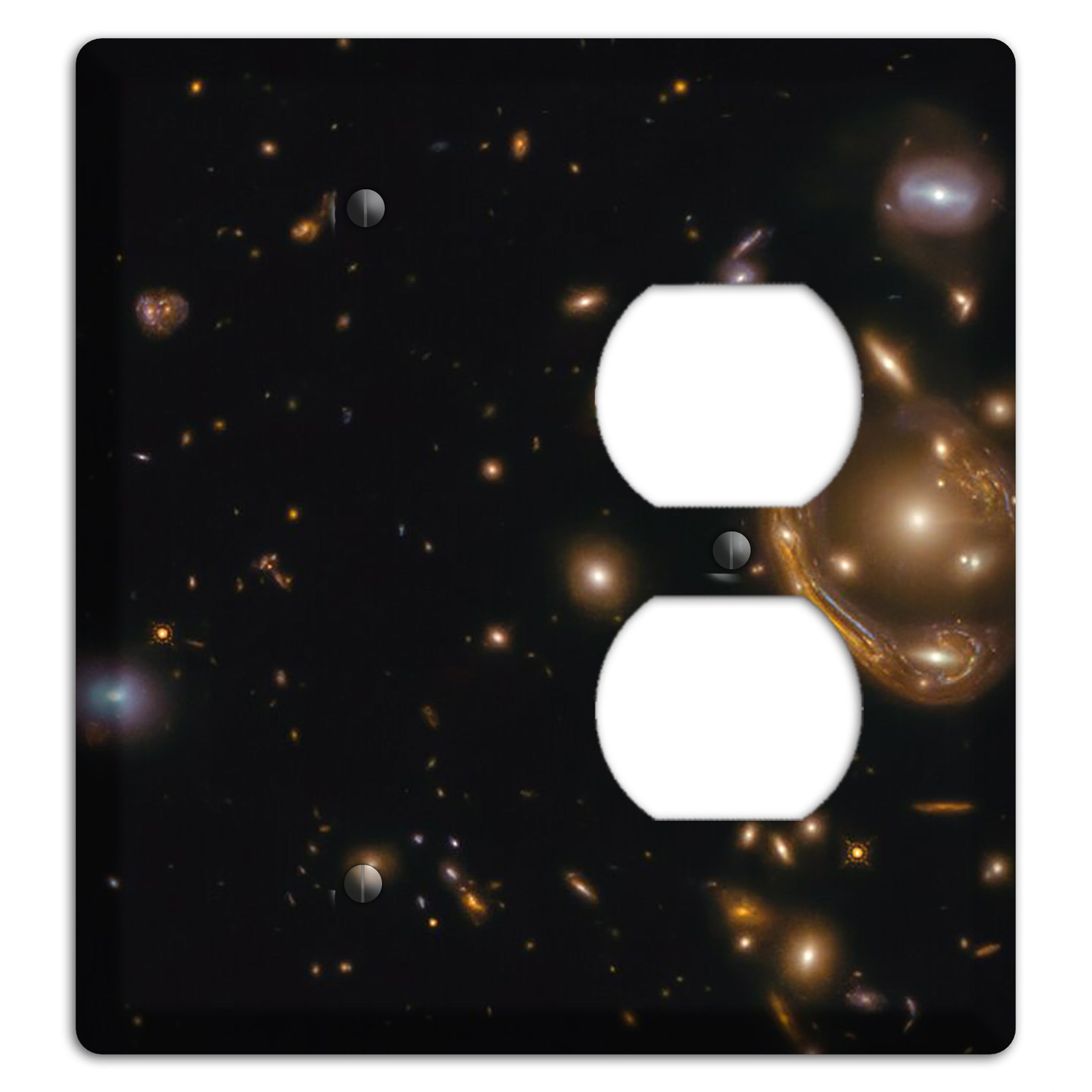 Rings of Relativity Blank / Duplex Wallplate