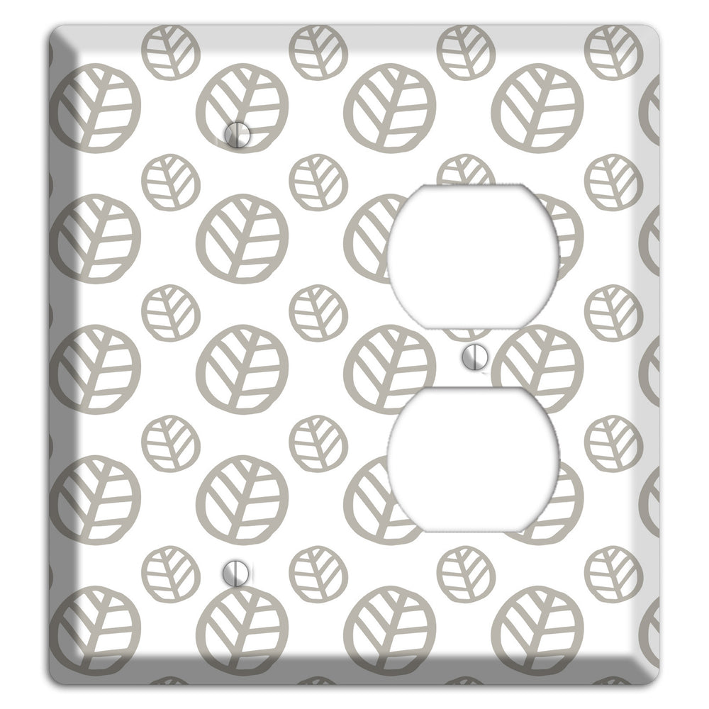 Simple Scandanavian Style JJ Blank / Duplex Wallplate