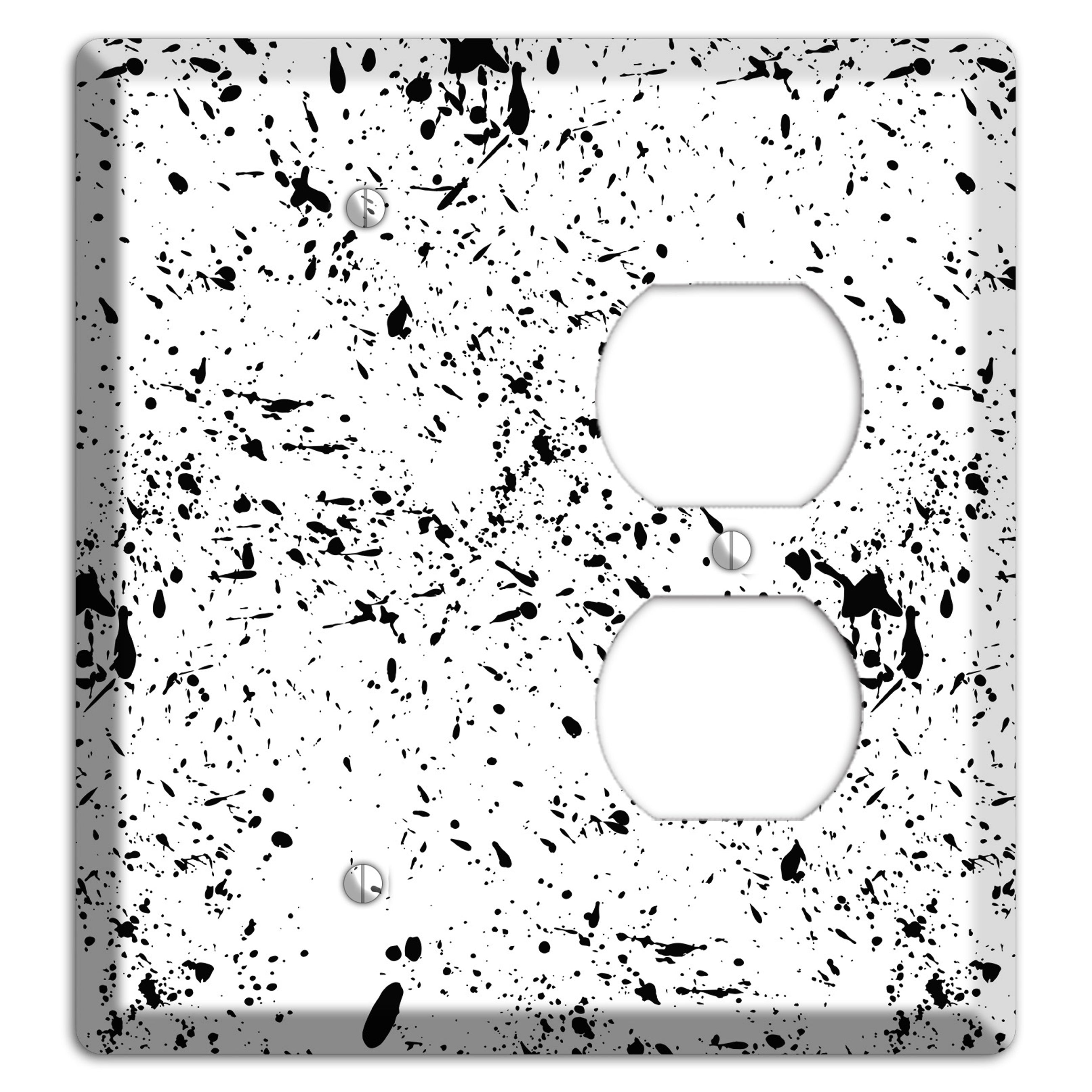 Ink Splash 7 Blank / Duplex Wallplate