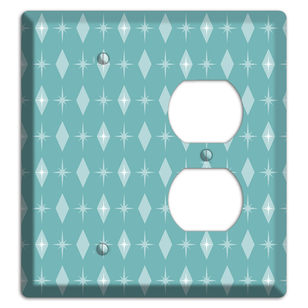 Blue Diamon Blank / Duplex Wallplate