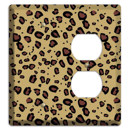 Leopard Blank / Duplex Wallplate