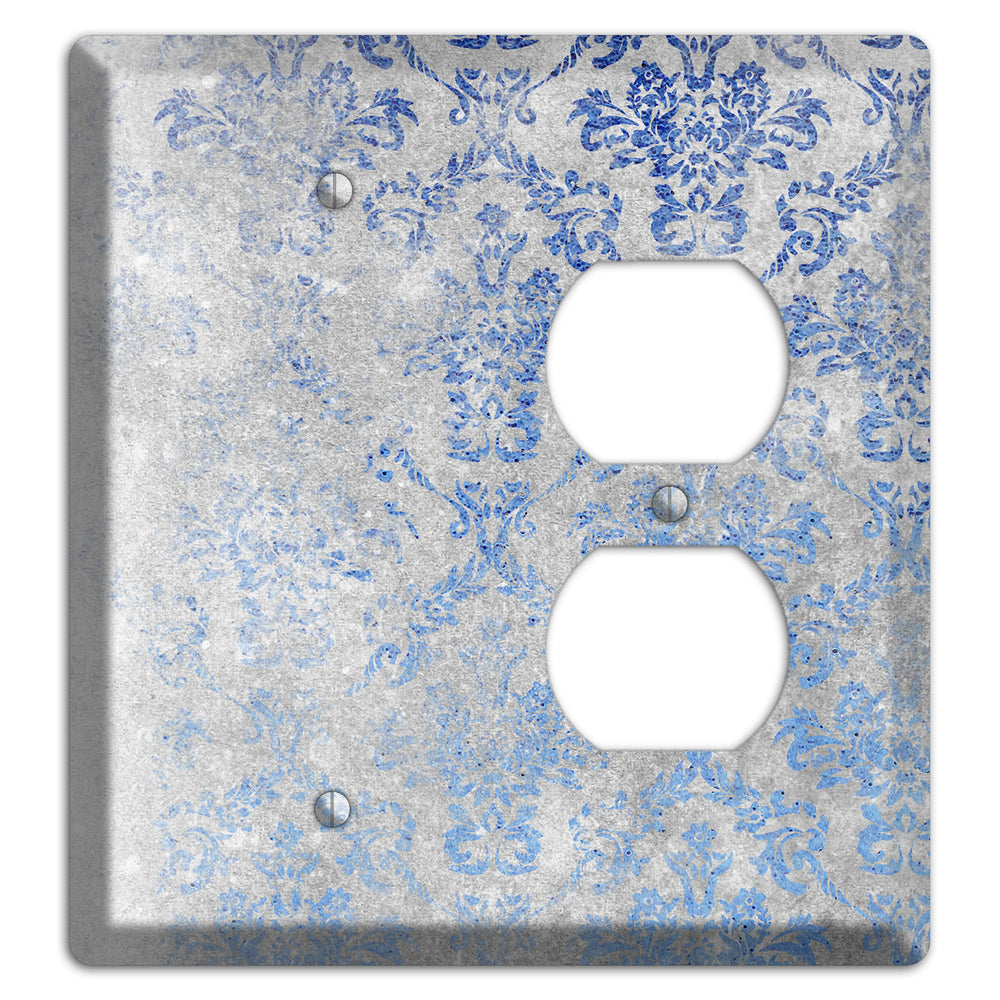 Loblolly Whimsical Damask Blank / Duplex Wallplate