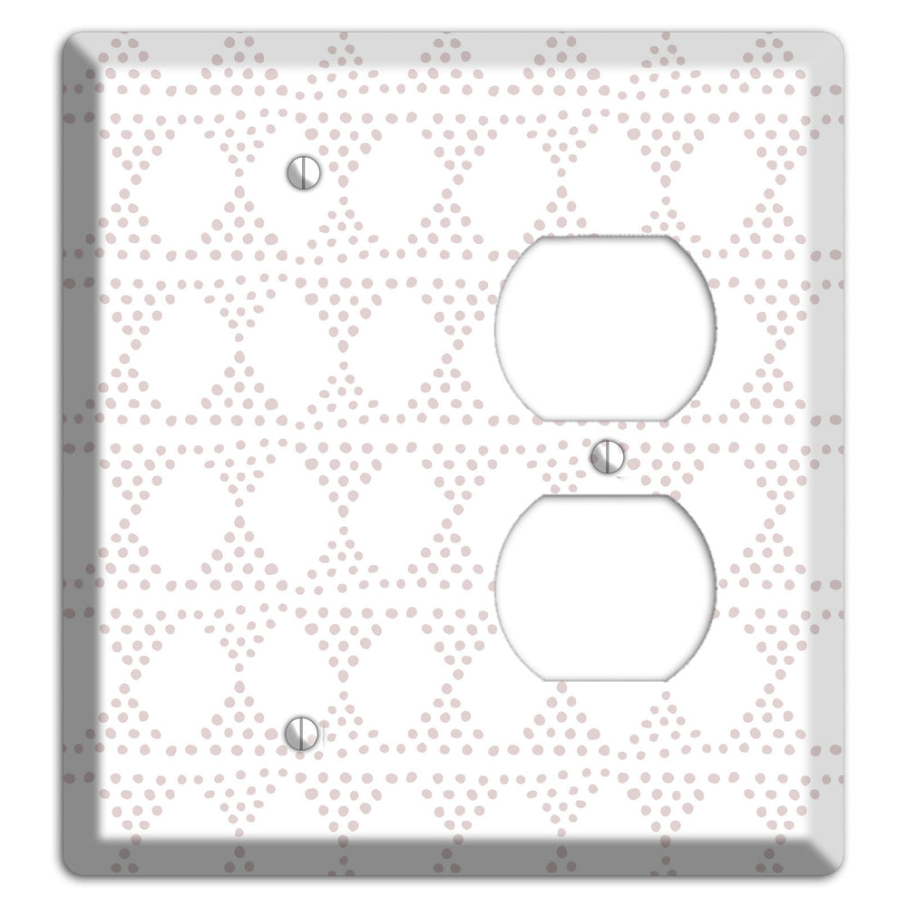 Abstract 15 Blank / Duplex Wallplate